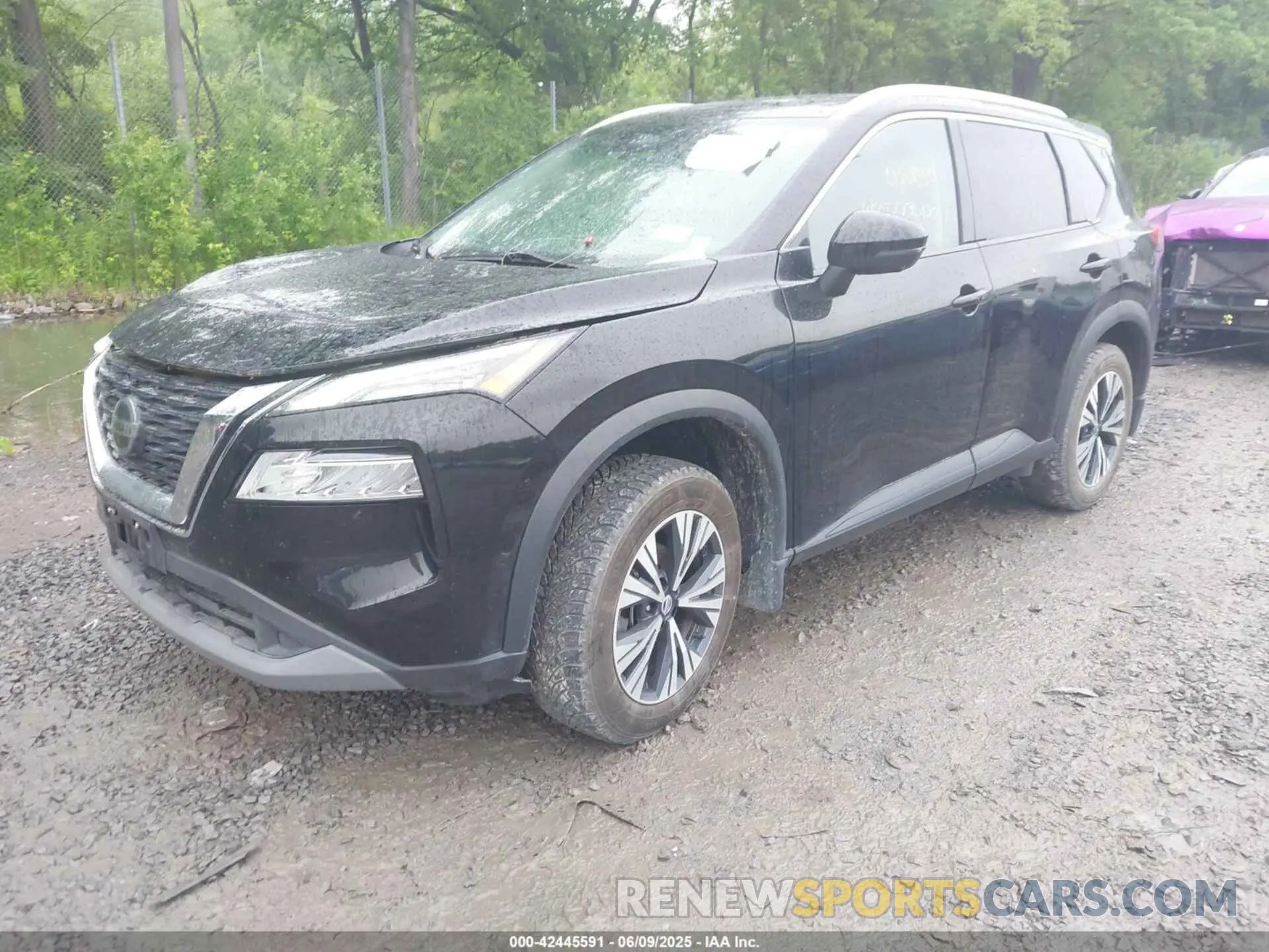 2 Photograph of a damaged car 5N1AT3BB5MC810400 NISSAN ROGUE 2021