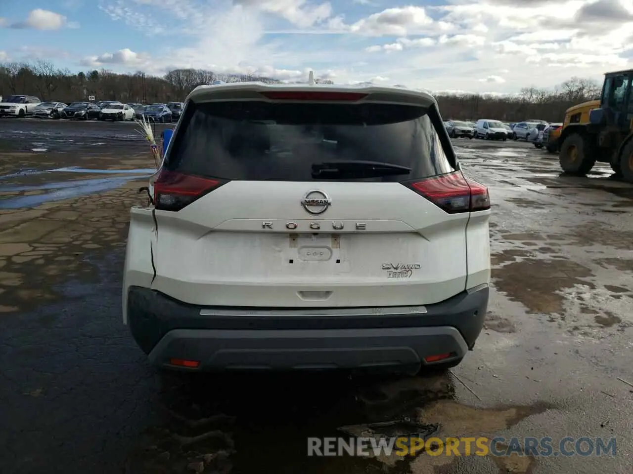 6 Photograph of a damaged car 5N1AT3BB5MC820179 NISSAN ROGUE 2021
