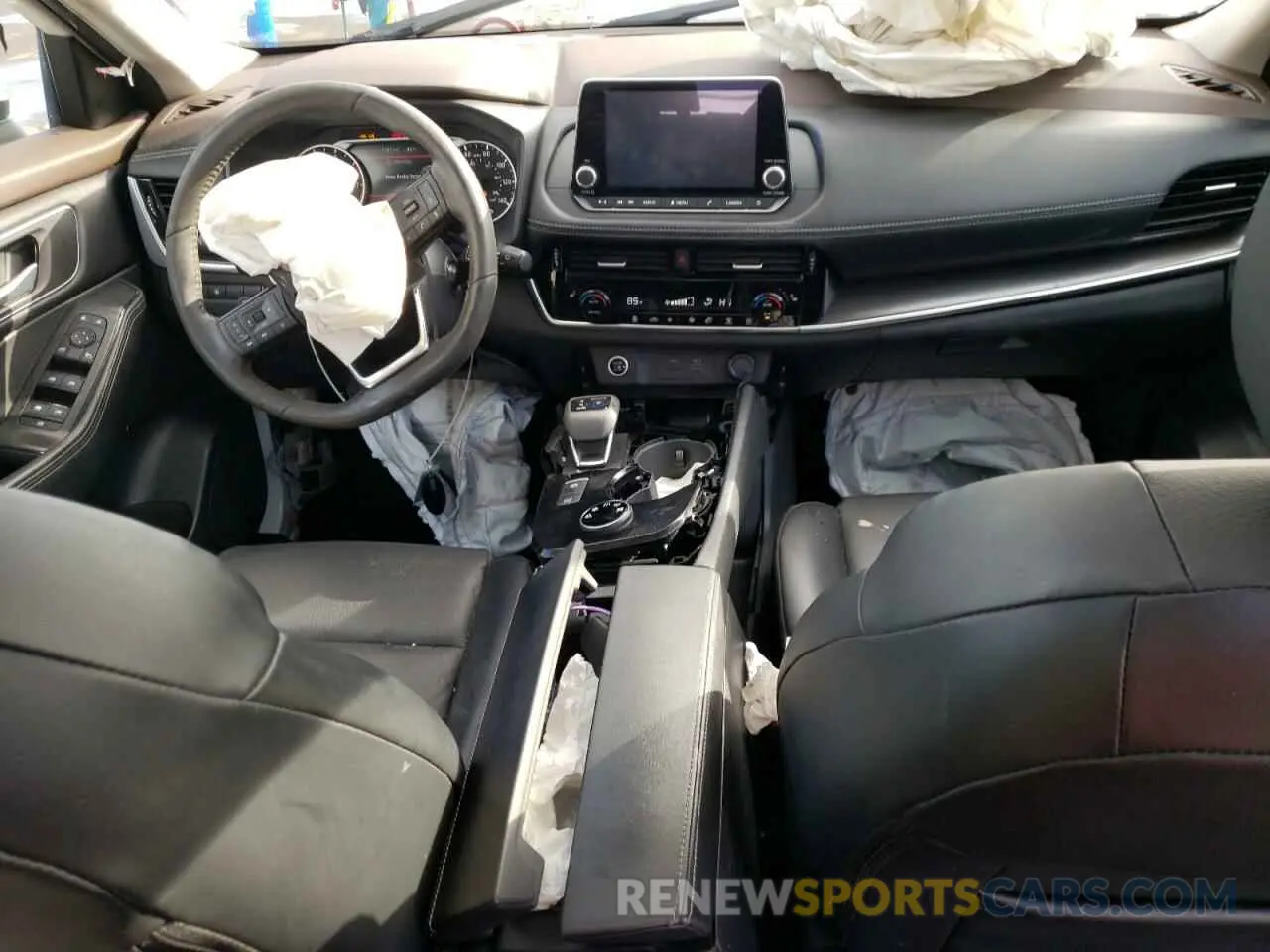8 Photograph of a damaged car 5N1AT3BB5MC820179 NISSAN ROGUE 2021