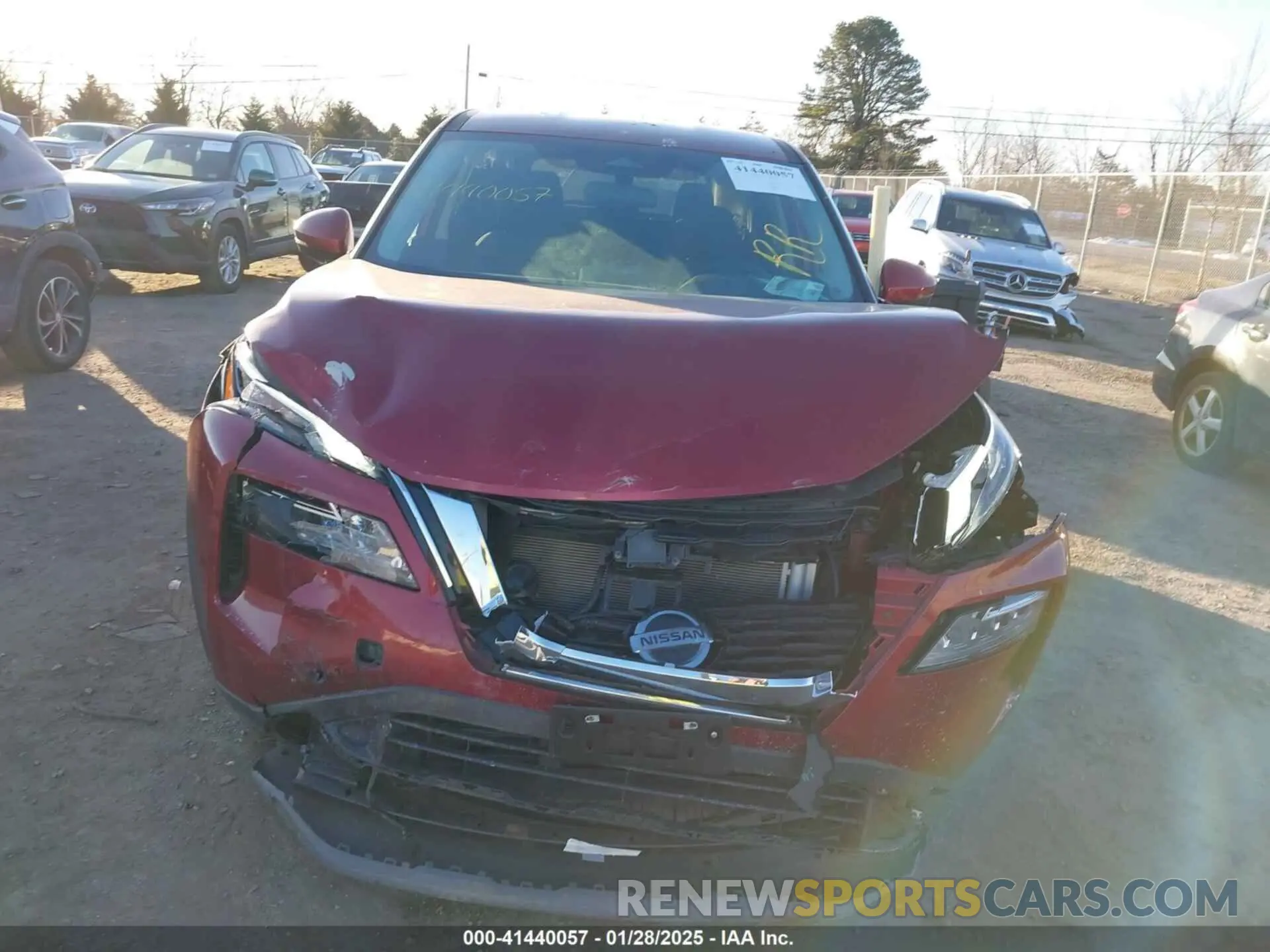 12 Photograph of a damaged car 5N1AT3BB5MC839069 NISSAN ROGUE 2021