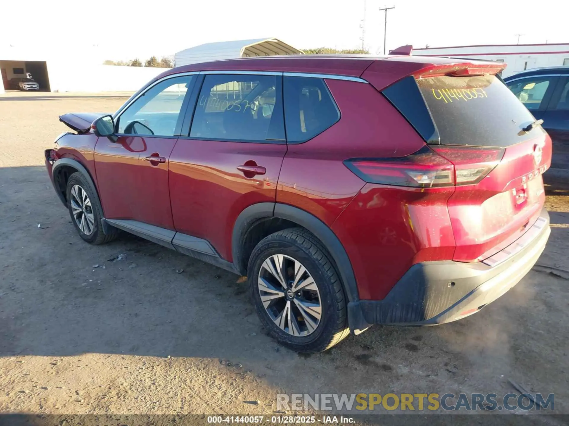3 Photograph of a damaged car 5N1AT3BB5MC839069 NISSAN ROGUE 2021