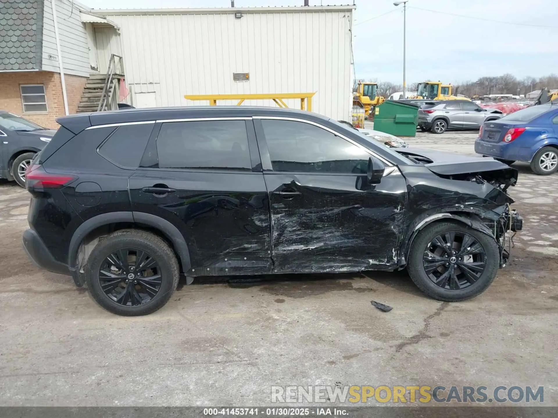 13 Photograph of a damaged car 5N1AT3BB5MC839864 NISSAN ROGUE 2021