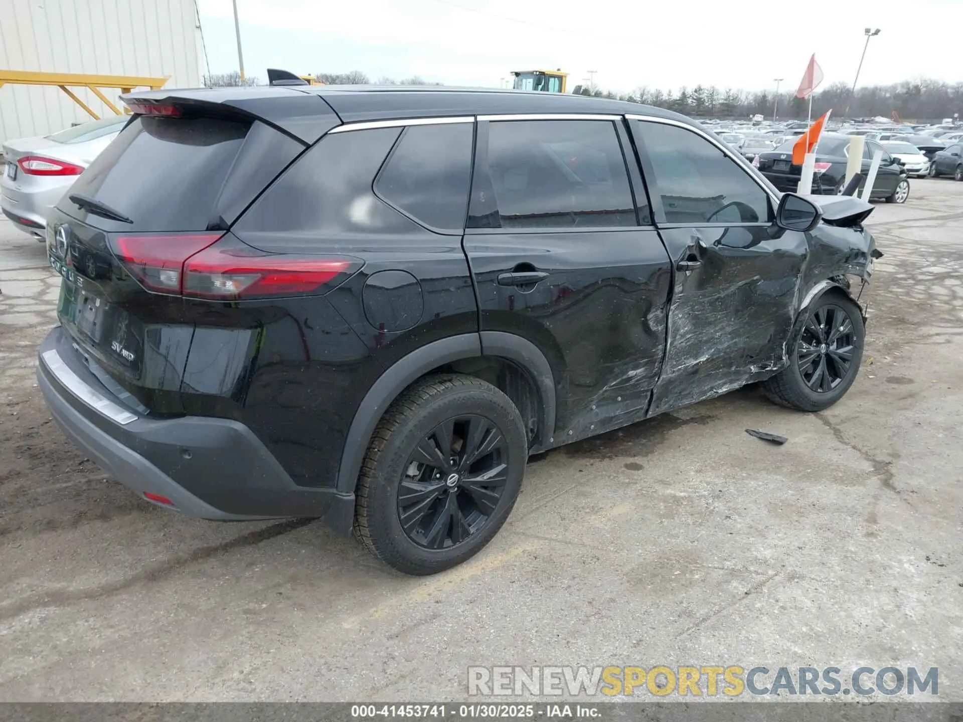 4 Photograph of a damaged car 5N1AT3BB5MC839864 NISSAN ROGUE 2021
