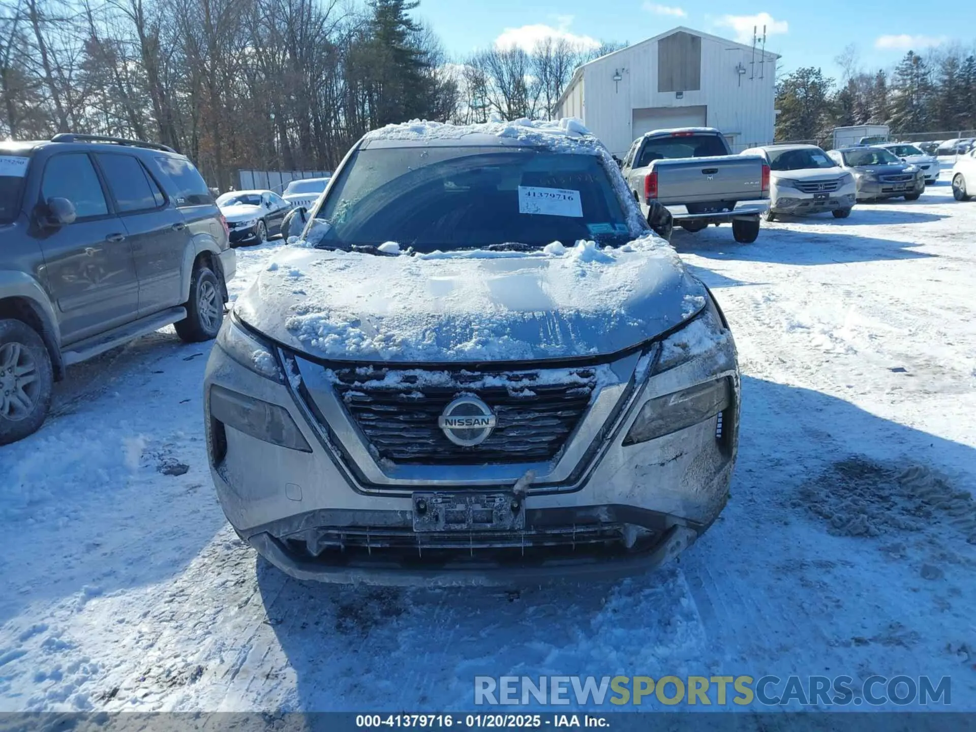 12 Photograph of a damaged car 5N1AT3BB6MC682314 NISSAN ROGUE 2021