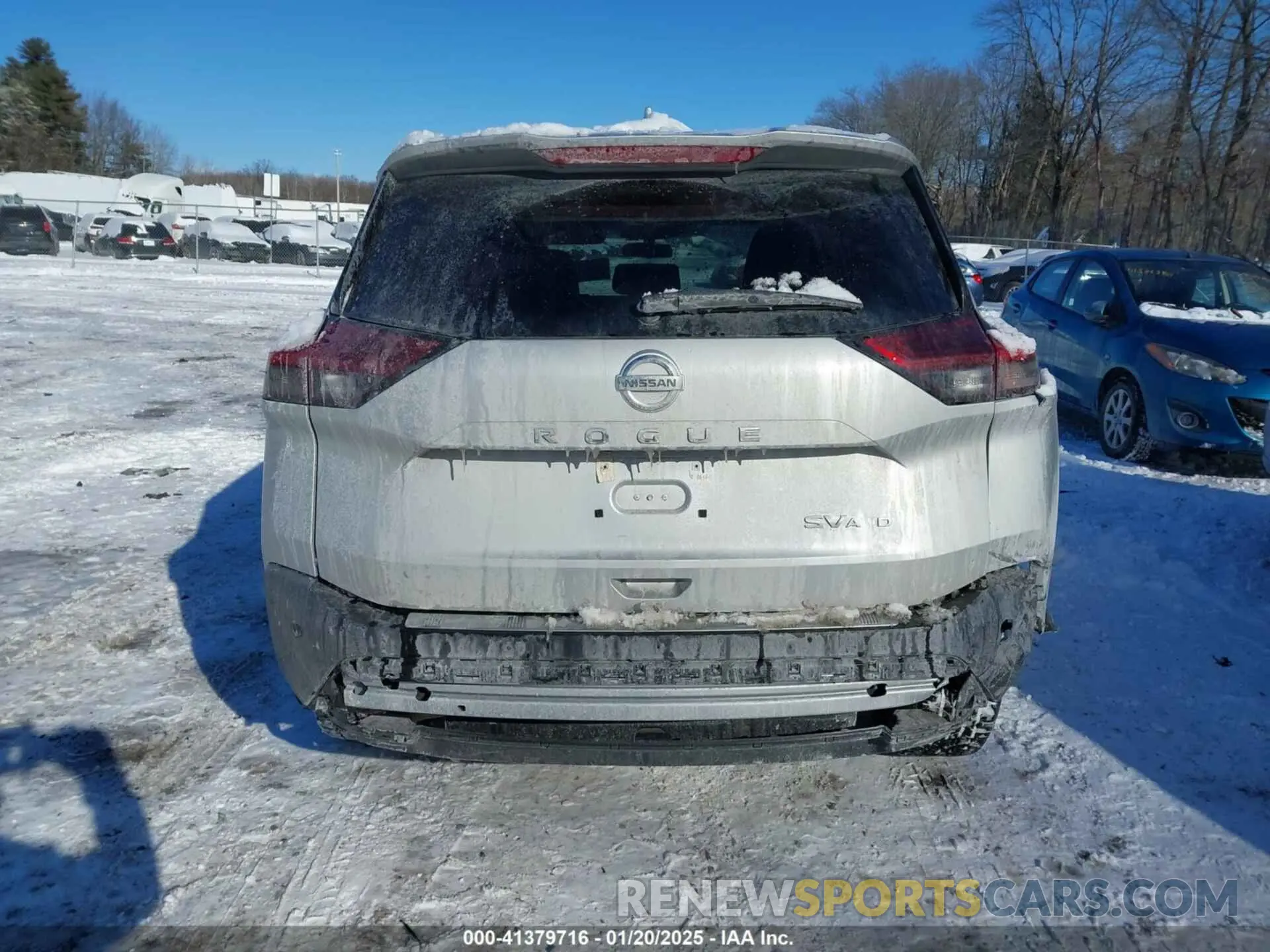 16 Photograph of a damaged car 5N1AT3BB6MC682314 NISSAN ROGUE 2021