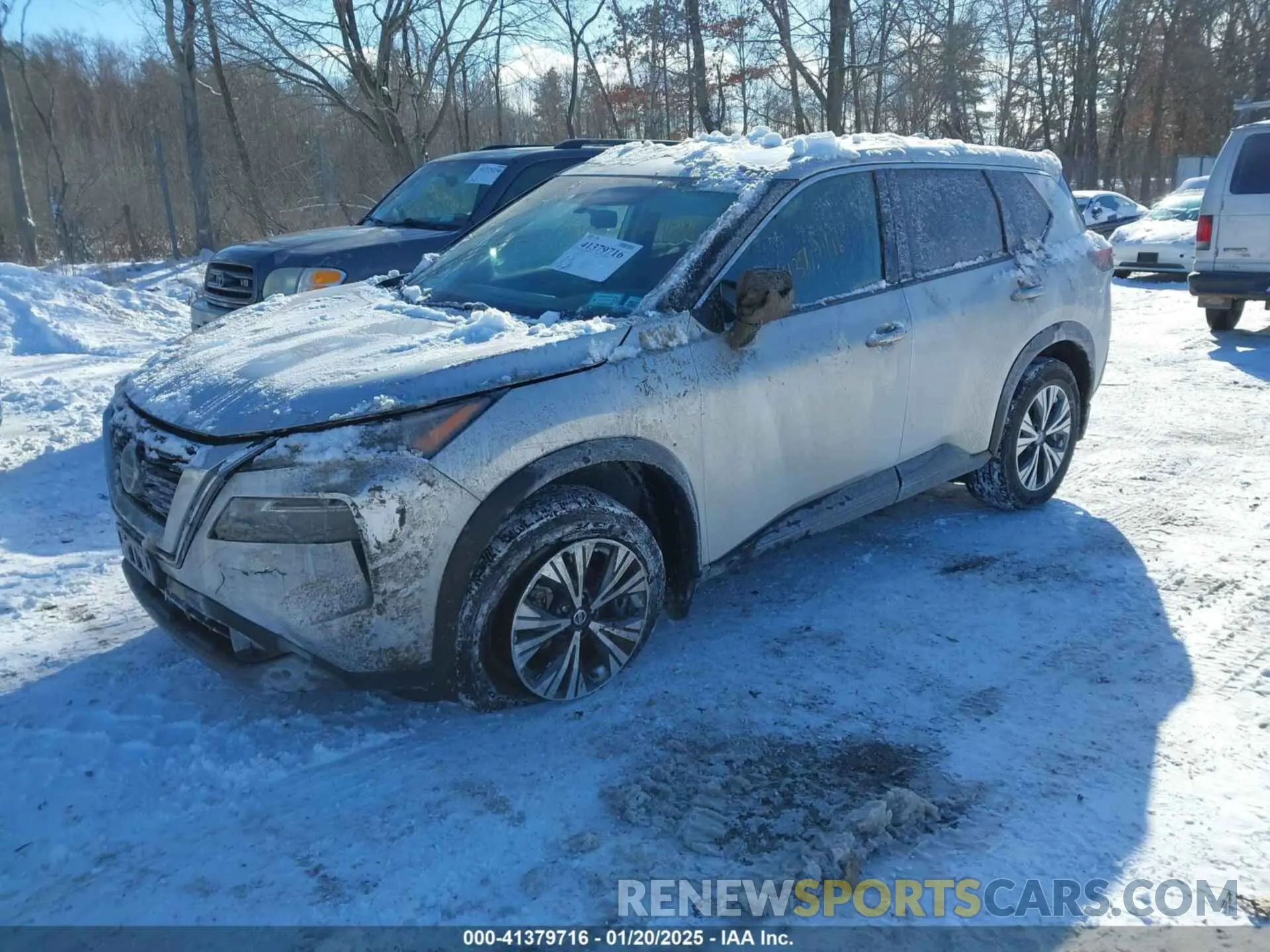 2 Photograph of a damaged car 5N1AT3BB6MC682314 NISSAN ROGUE 2021