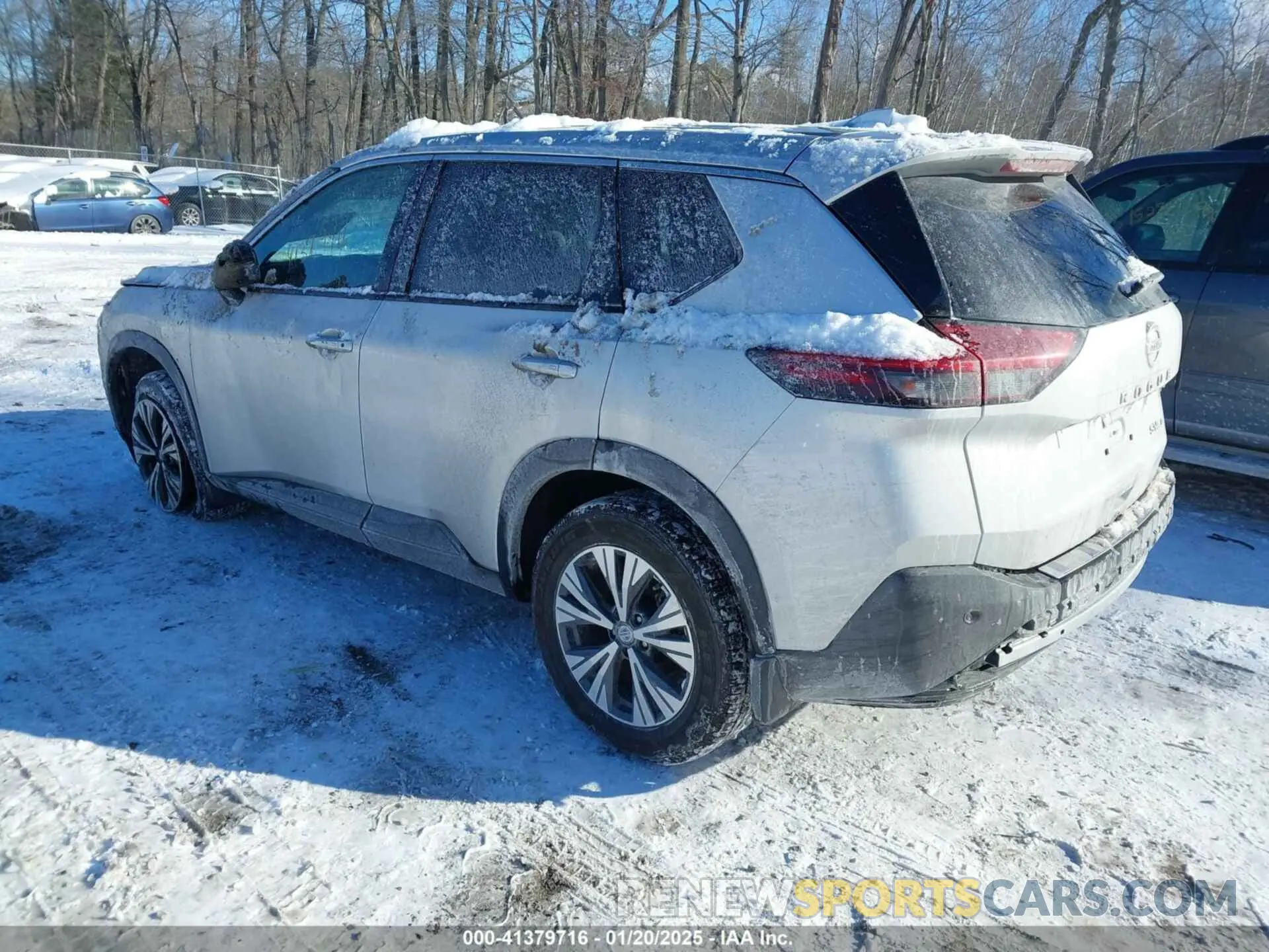 3 Photograph of a damaged car 5N1AT3BB6MC682314 NISSAN ROGUE 2021