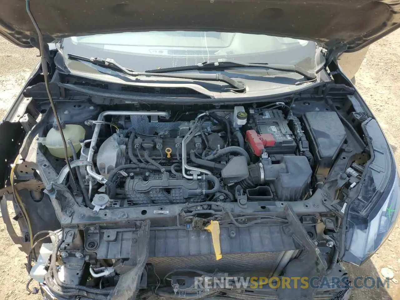 12 Photograph of a damaged car 5N1AT3BB6MC704215 NISSAN ROGUE 2021
