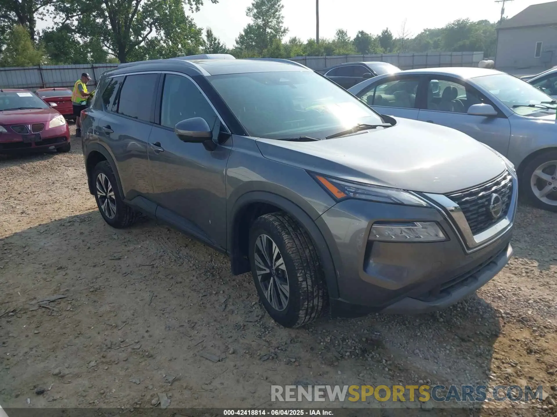 1 Photograph of a damaged car 5N1AT3BB6MC714579 NISSAN ROGUE 2021