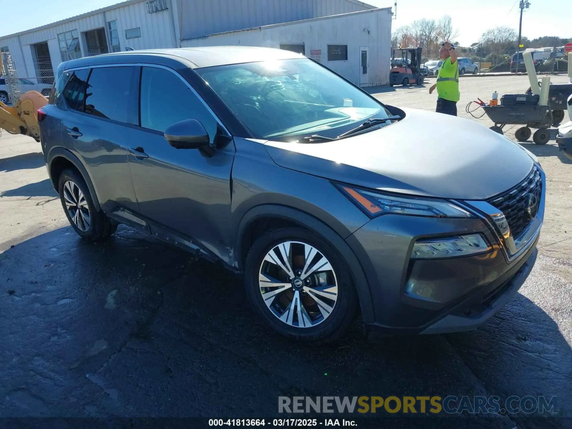 1 Photograph of a damaged car 5N1AT3BB6MC719376 NISSAN ROGUE 2021