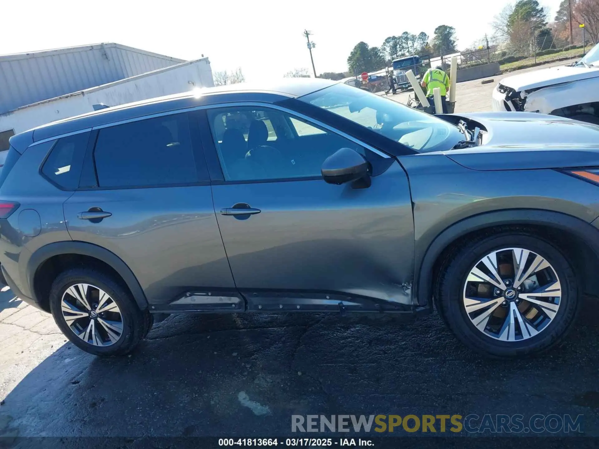 13 Photograph of a damaged car 5N1AT3BB6MC719376 NISSAN ROGUE 2021