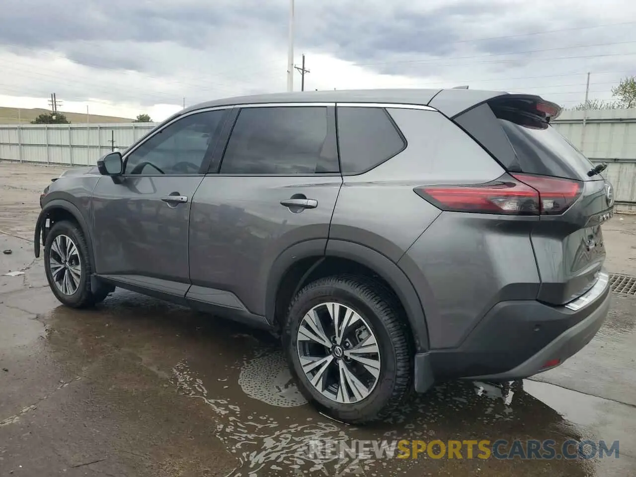 2 Photograph of a damaged car 5N1AT3BB6MC734962 NISSAN ROGUE 2021