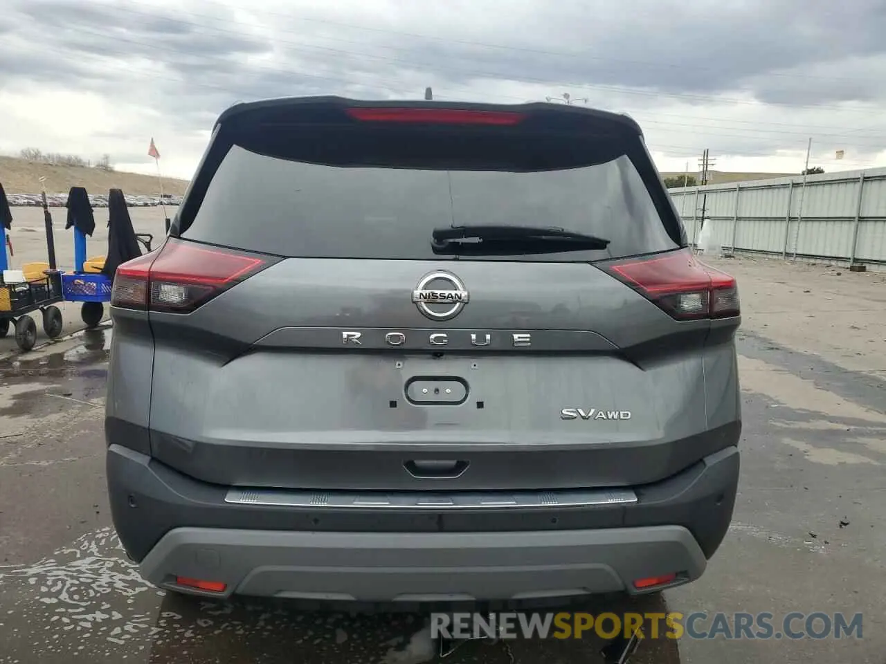 6 Photograph of a damaged car 5N1AT3BB6MC734962 NISSAN ROGUE 2021