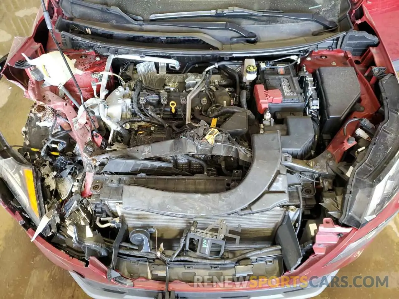 12 Photograph of a damaged car 5N1AT3BB6MC751101 NISSAN ROGUE 2021