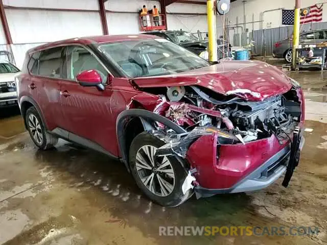 14 Photograph of a damaged car 5N1AT3BB6MC751101 NISSAN ROGUE 2021