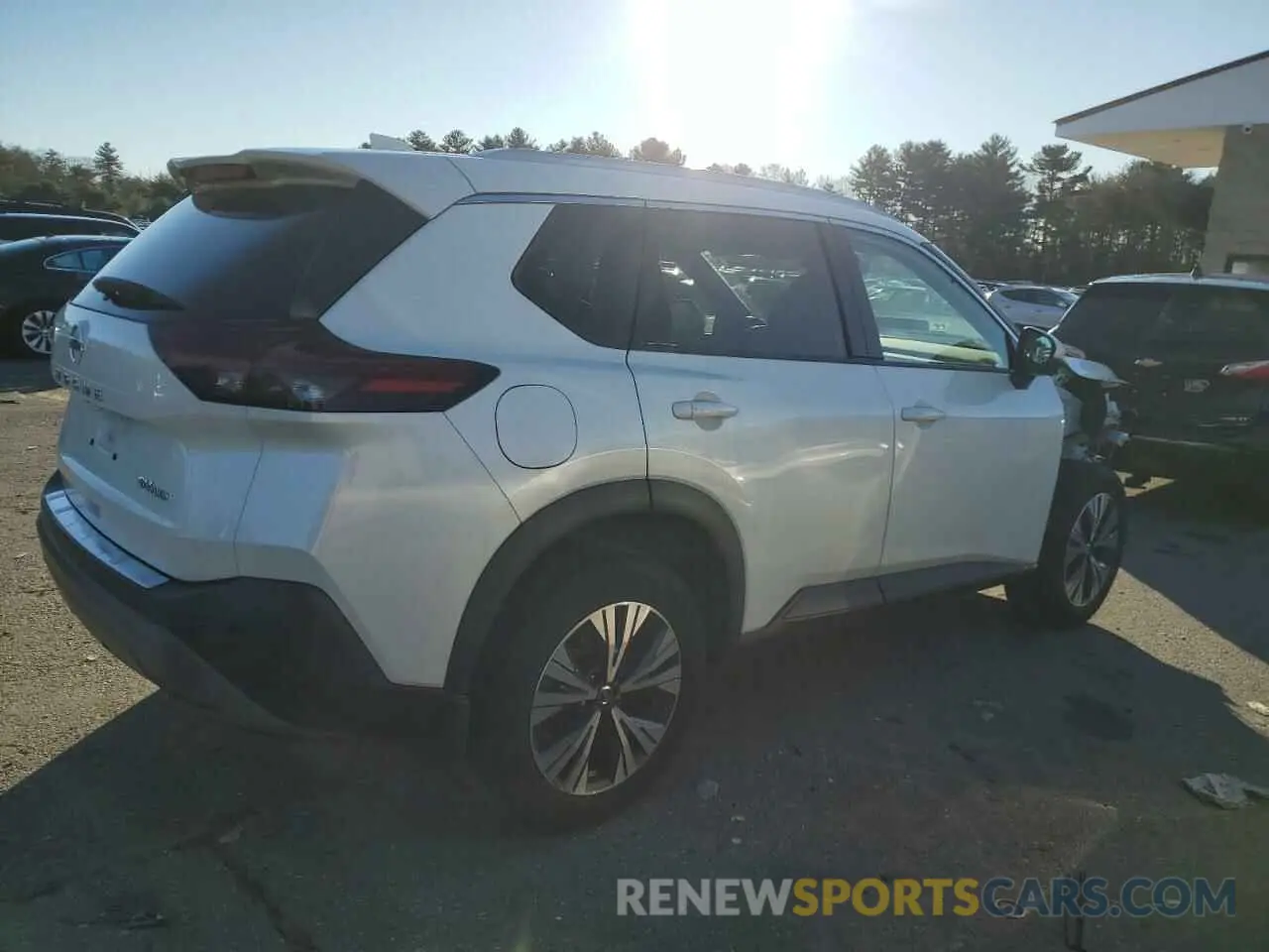 3 Photograph of a damaged car 5N1AT3BB6MC753933 NISSAN ROGUE 2021