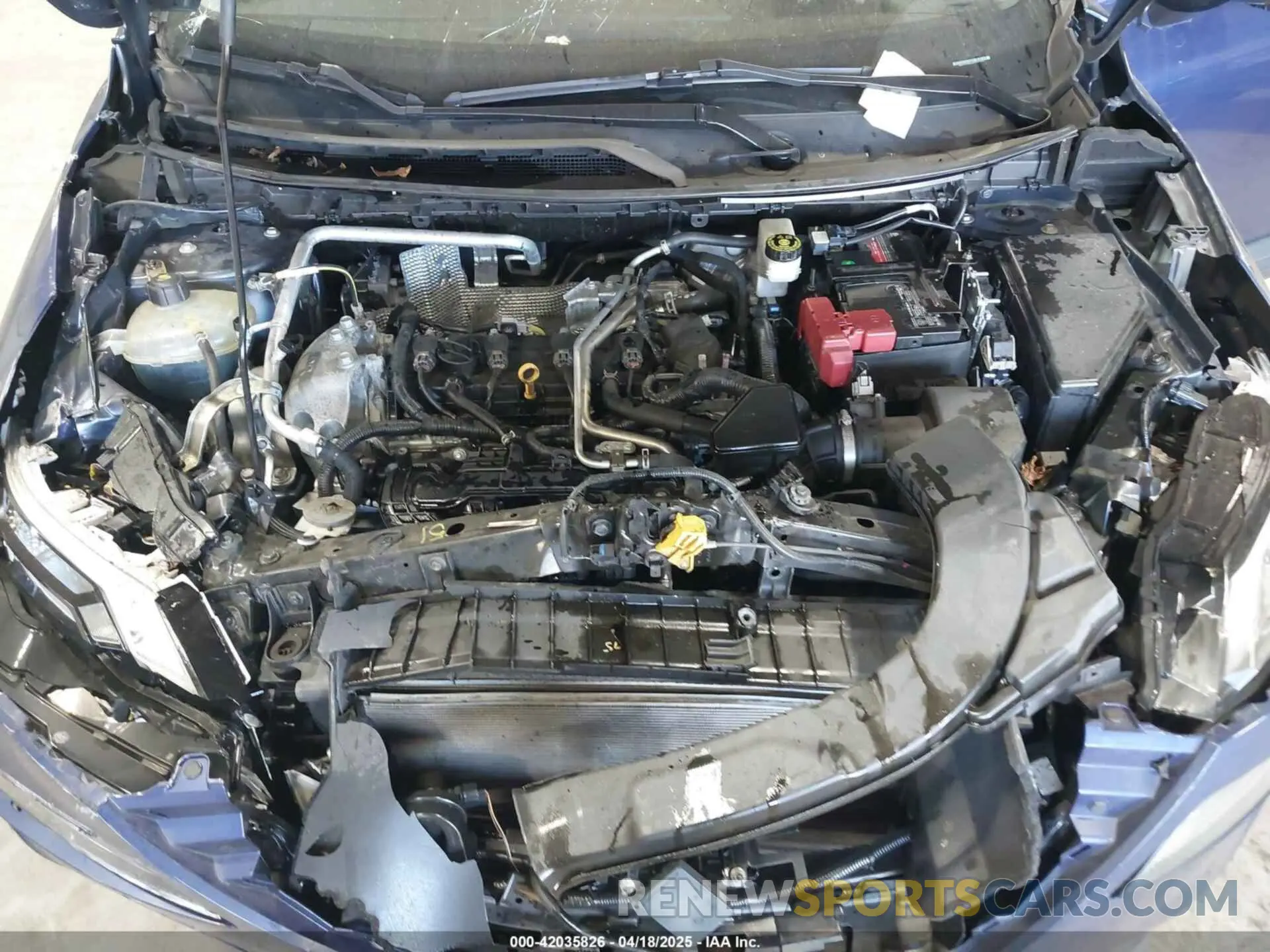 10 Photograph of a damaged car 5N1AT3BB6MC757321 NISSAN ROGUE 2021