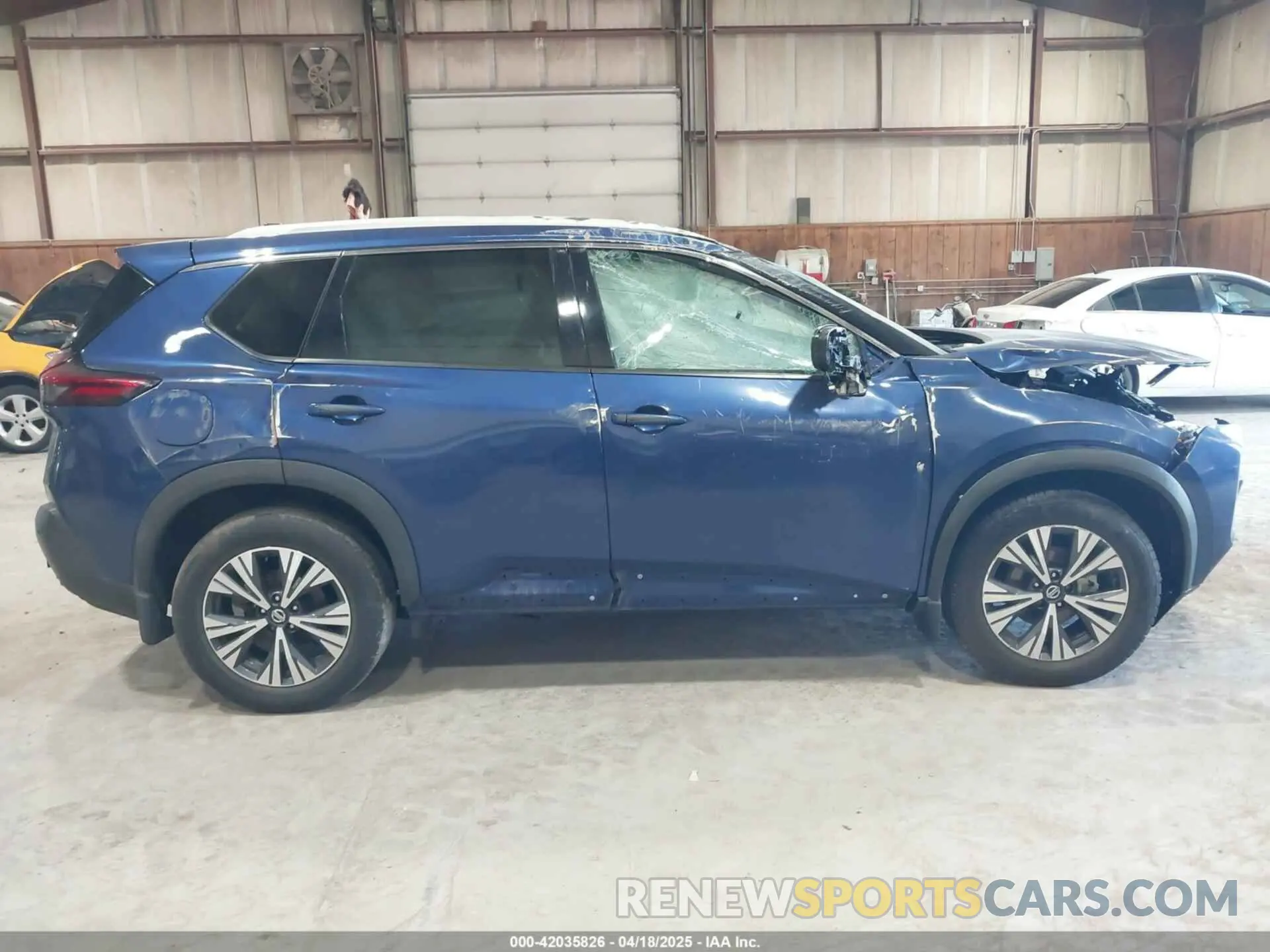 14 Photograph of a damaged car 5N1AT3BB6MC757321 NISSAN ROGUE 2021