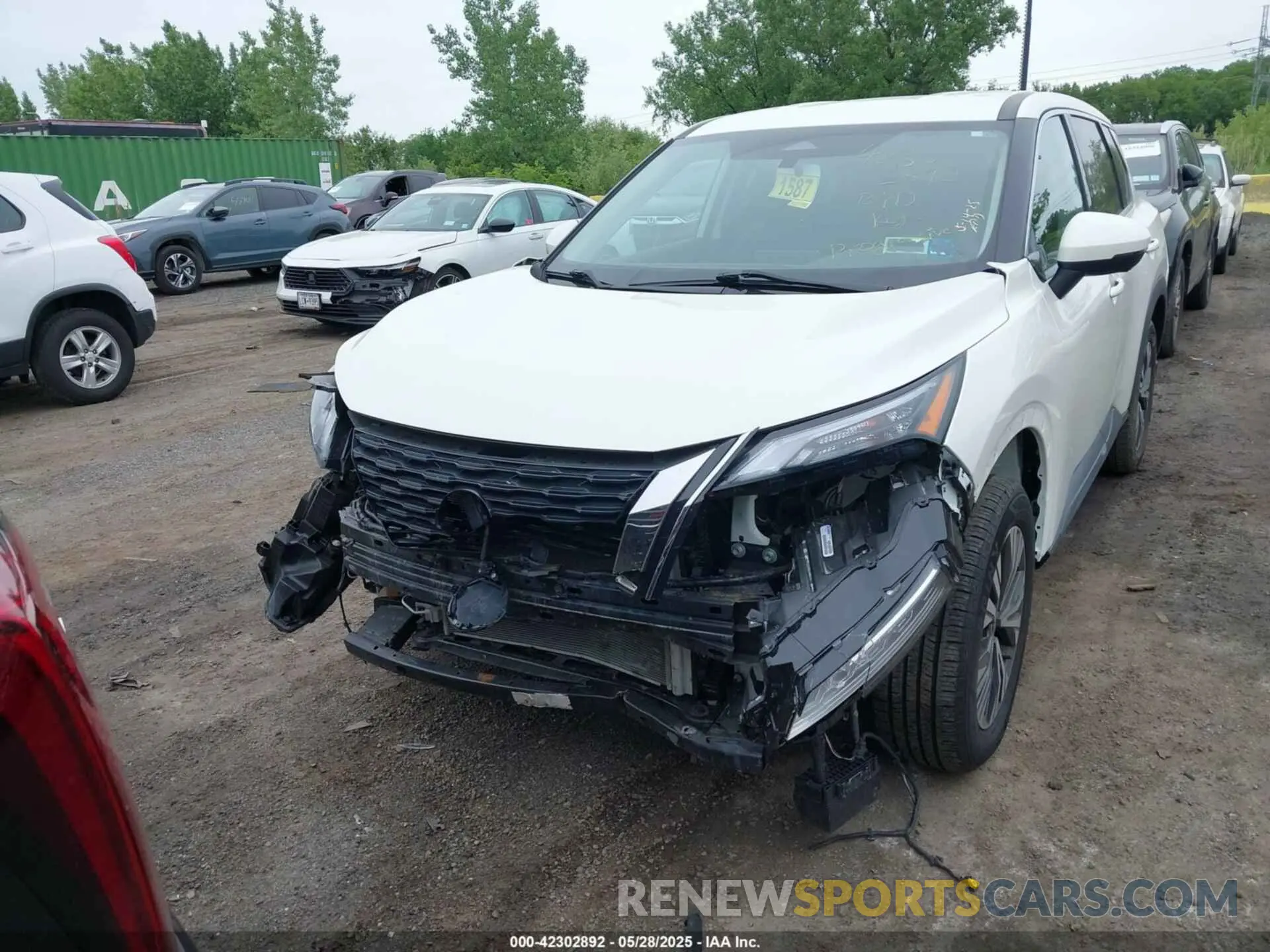 6 Photograph of a damaged car 5N1AT3BB6MC783448 NISSAN ROGUE 2021
