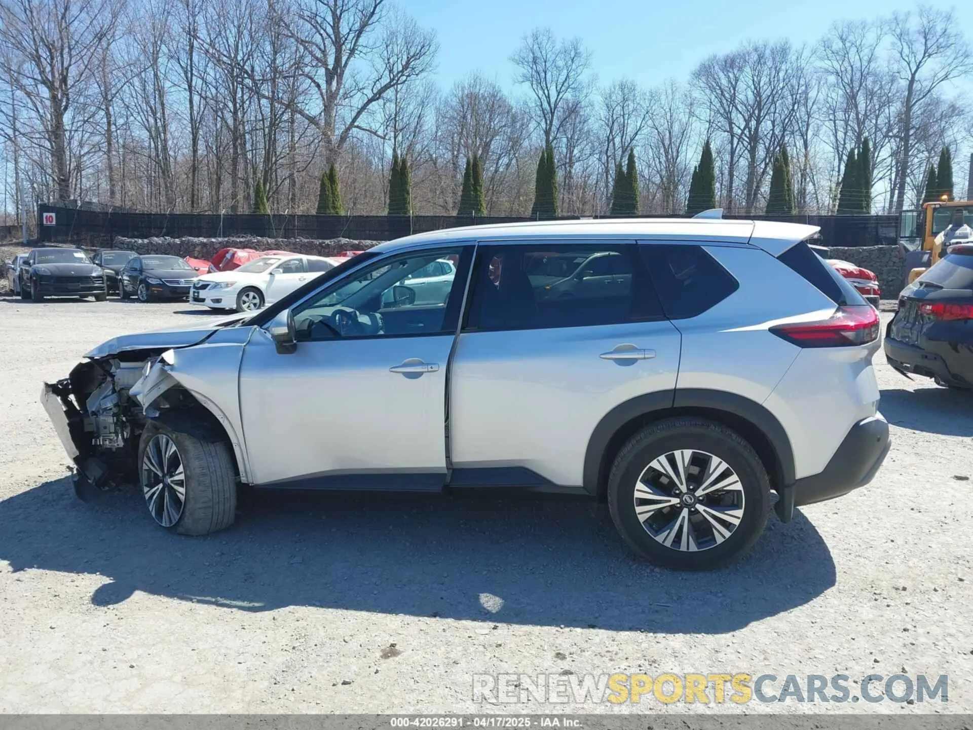 14 Photograph of a damaged car 5N1AT3BB7MC692978 NISSAN ROGUE 2021