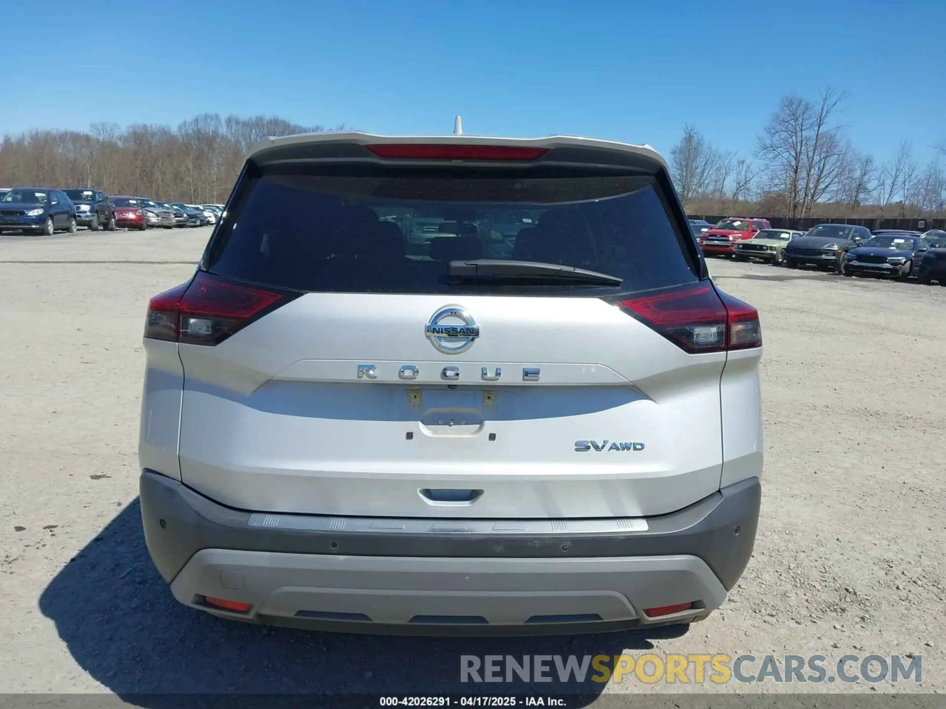 16 Photograph of a damaged car 5N1AT3BB7MC692978 NISSAN ROGUE 2021