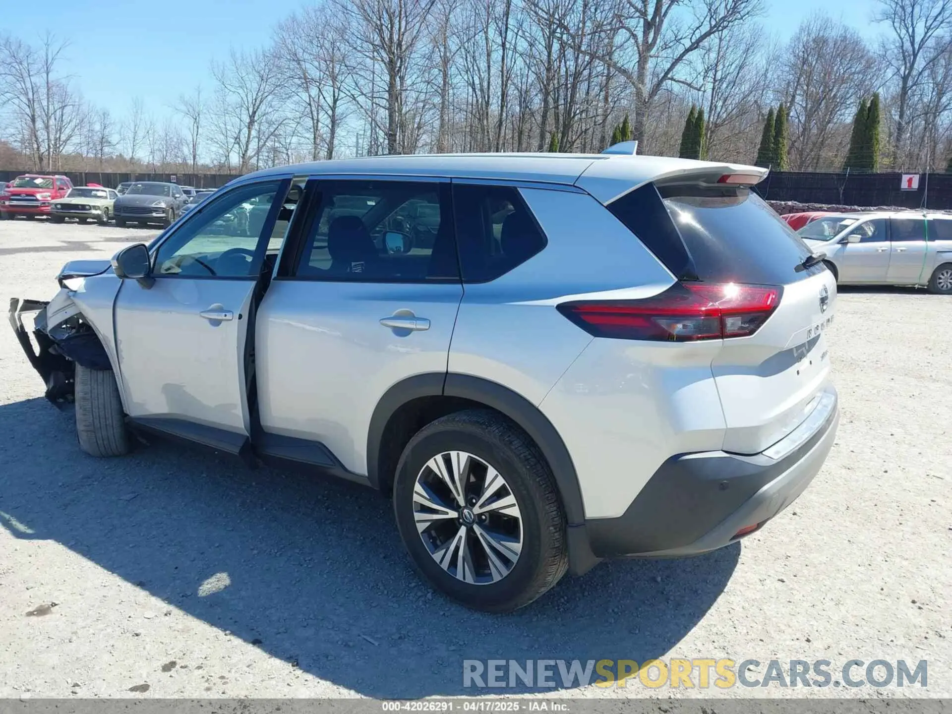 3 Photograph of a damaged car 5N1AT3BB7MC692978 NISSAN ROGUE 2021