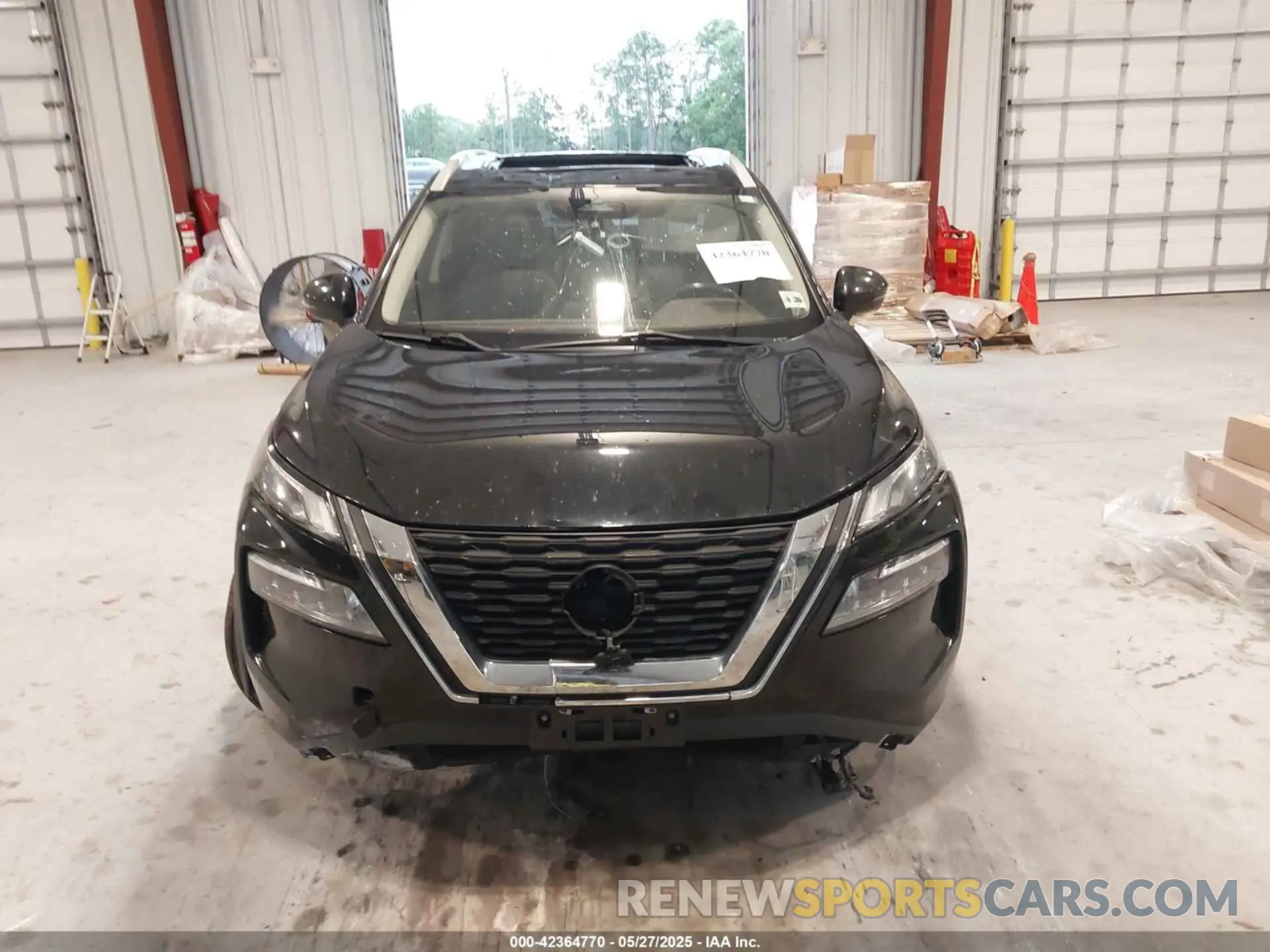 12 Photograph of a damaged car 5N1AT3BB7MC694410 NISSAN ROGUE 2021