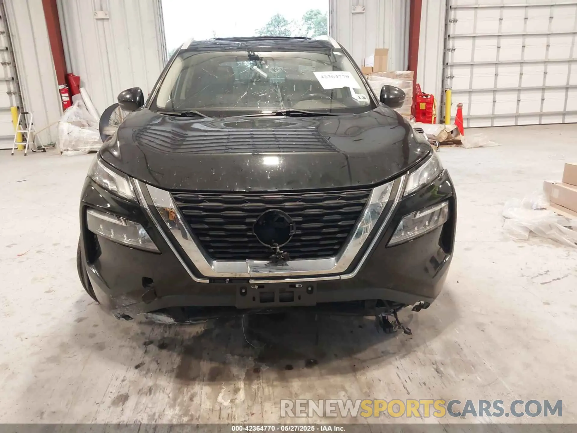 6 Photograph of a damaged car 5N1AT3BB7MC694410 NISSAN ROGUE 2021