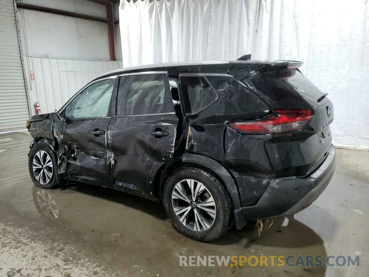 2 Photograph of a damaged car 5N1AT3BB7MC704952 NISSAN ROGUE 2021