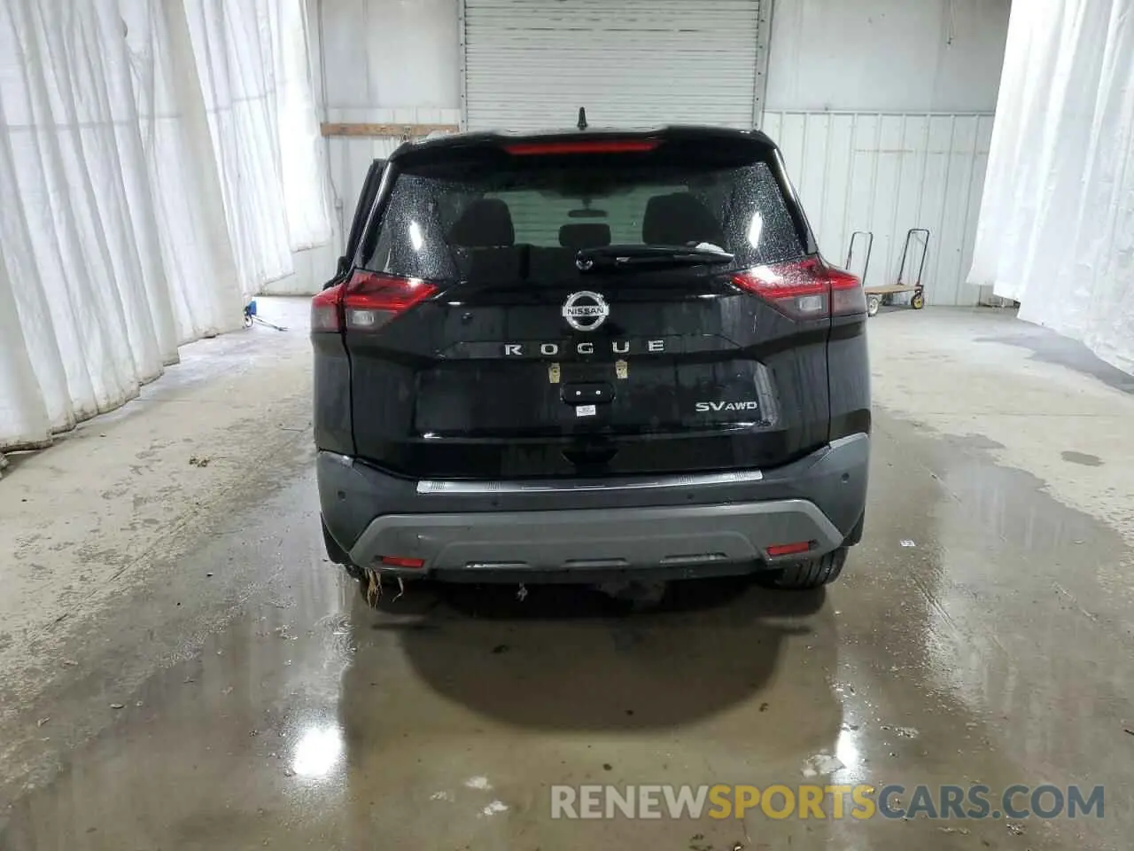 6 Photograph of a damaged car 5N1AT3BB7MC704952 NISSAN ROGUE 2021