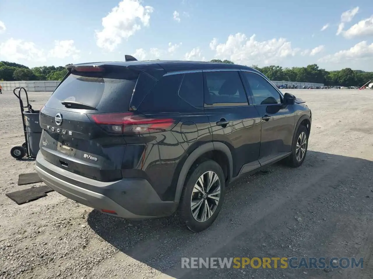 3 Photograph of a damaged car 5N1AT3BB7MC728765 NISSAN ROGUE 2021