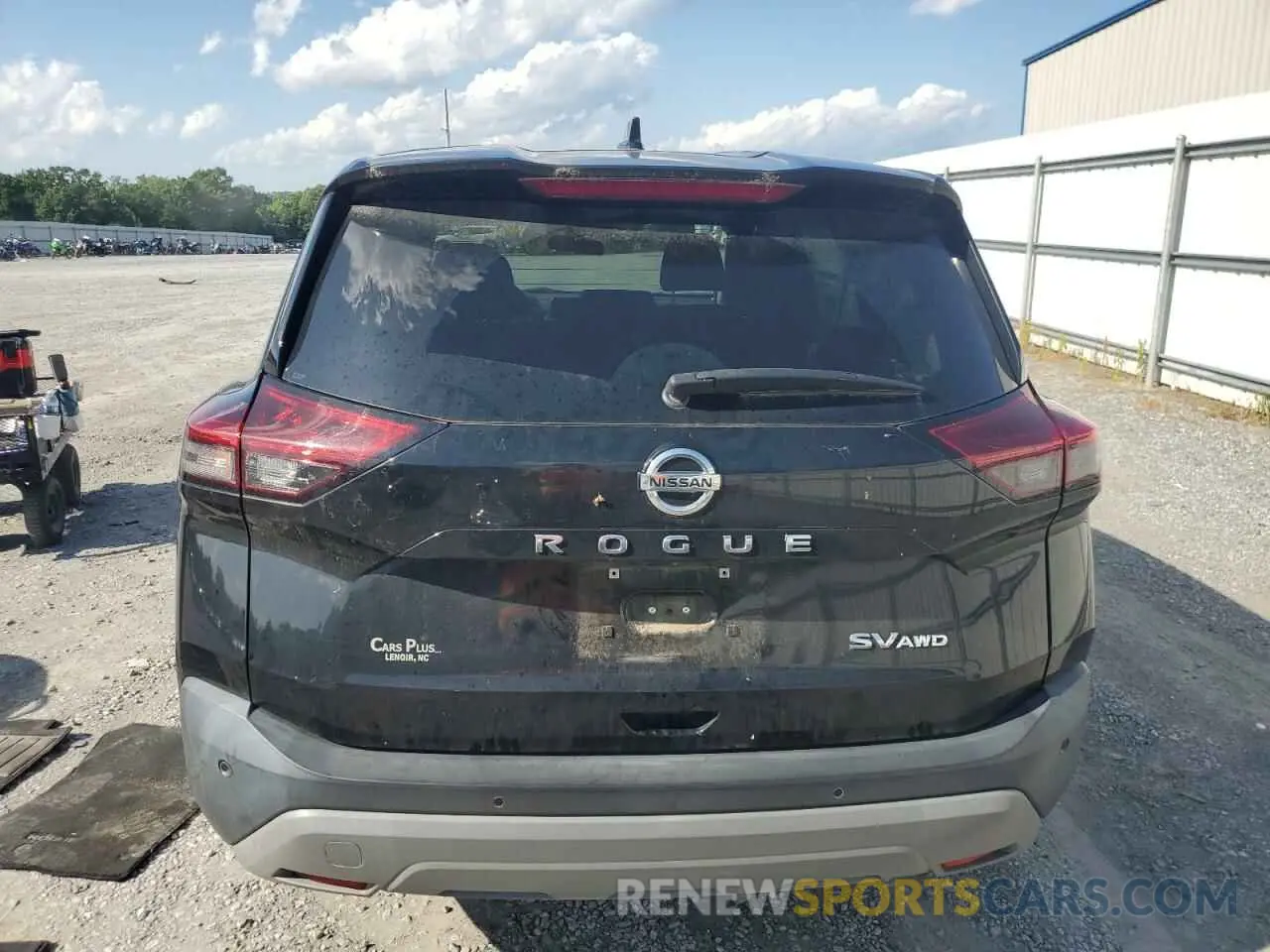 6 Photograph of a damaged car 5N1AT3BB7MC728765 NISSAN ROGUE 2021