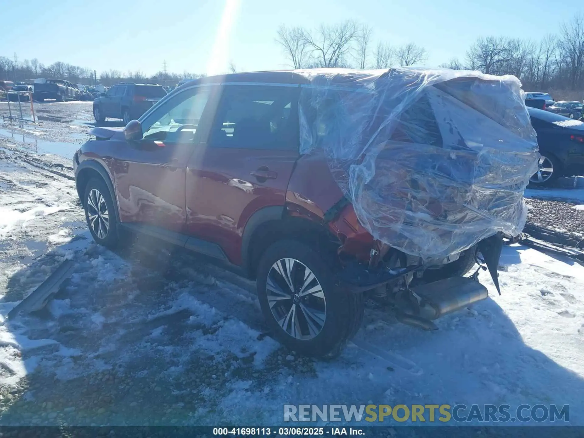 3 Photograph of a damaged car 5N1AT3BB7MC751043 NISSAN ROGUE 2021