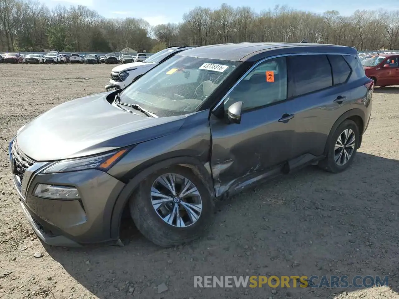 1 Photograph of a damaged car 5N1AT3BB7MC769039 NISSAN ROGUE 2021