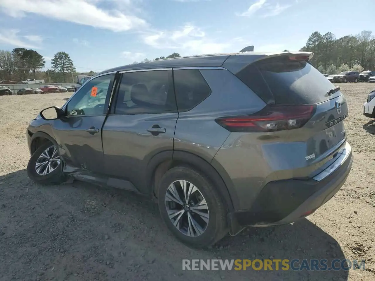 2 Photograph of a damaged car 5N1AT3BB7MC769039 NISSAN ROGUE 2021