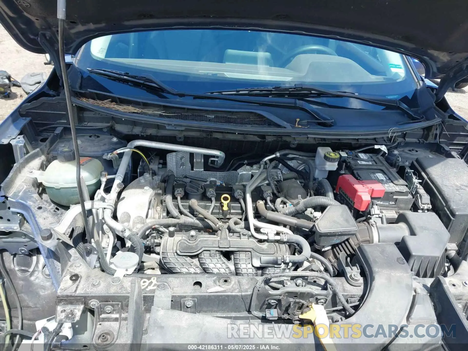 10 Photograph of a damaged car 5N1AT3BB7MC772359 NISSAN ROGUE 2021
