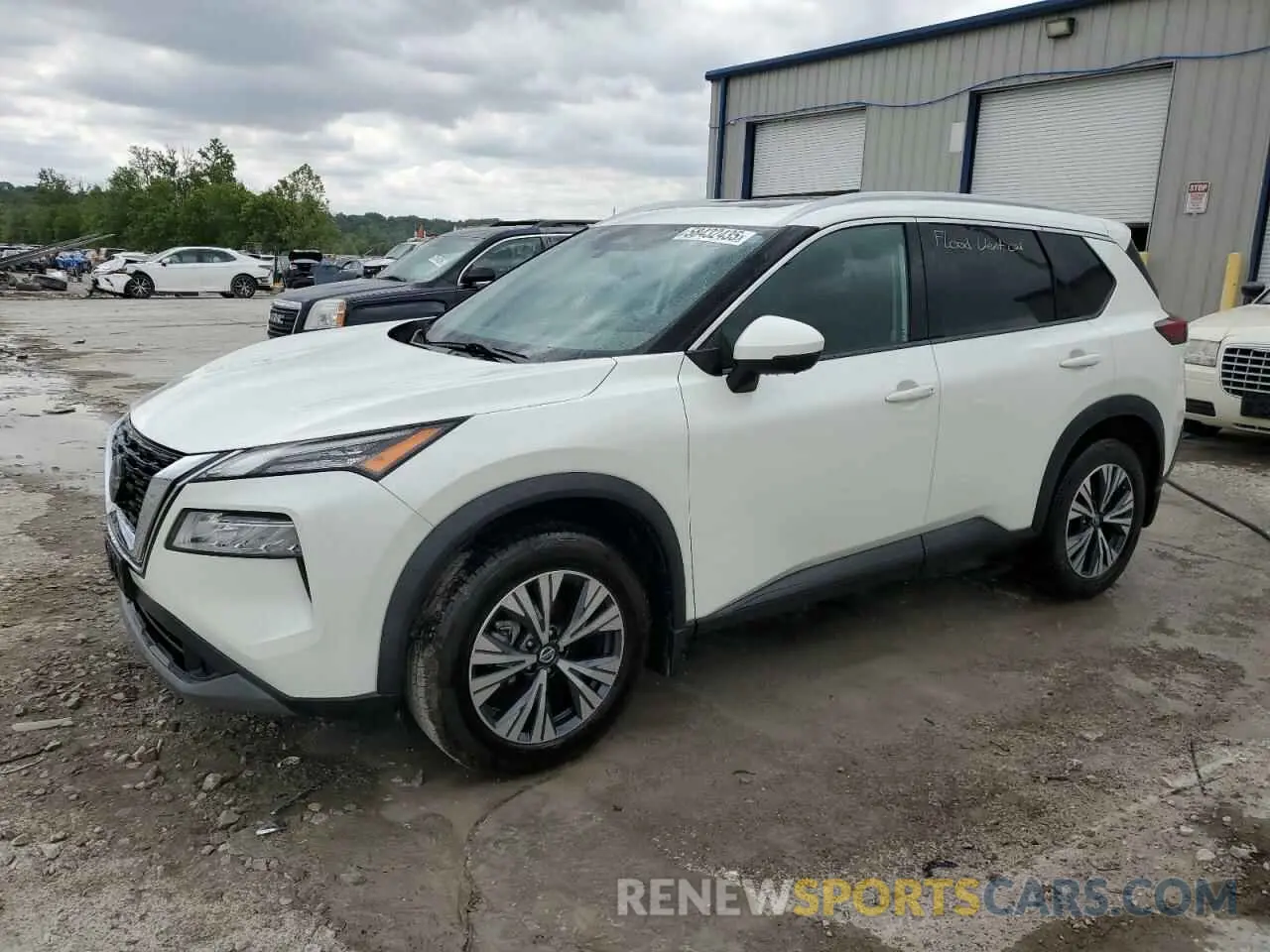 1 Photograph of a damaged car 5N1AT3BB7MC775424 NISSAN ROGUE 2021