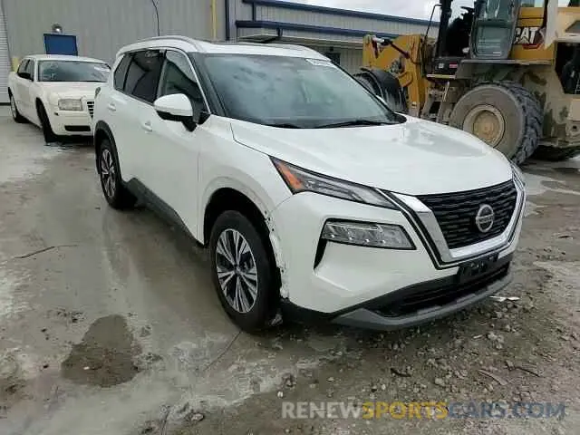 14 Photograph of a damaged car 5N1AT3BB7MC775424 NISSAN ROGUE 2021