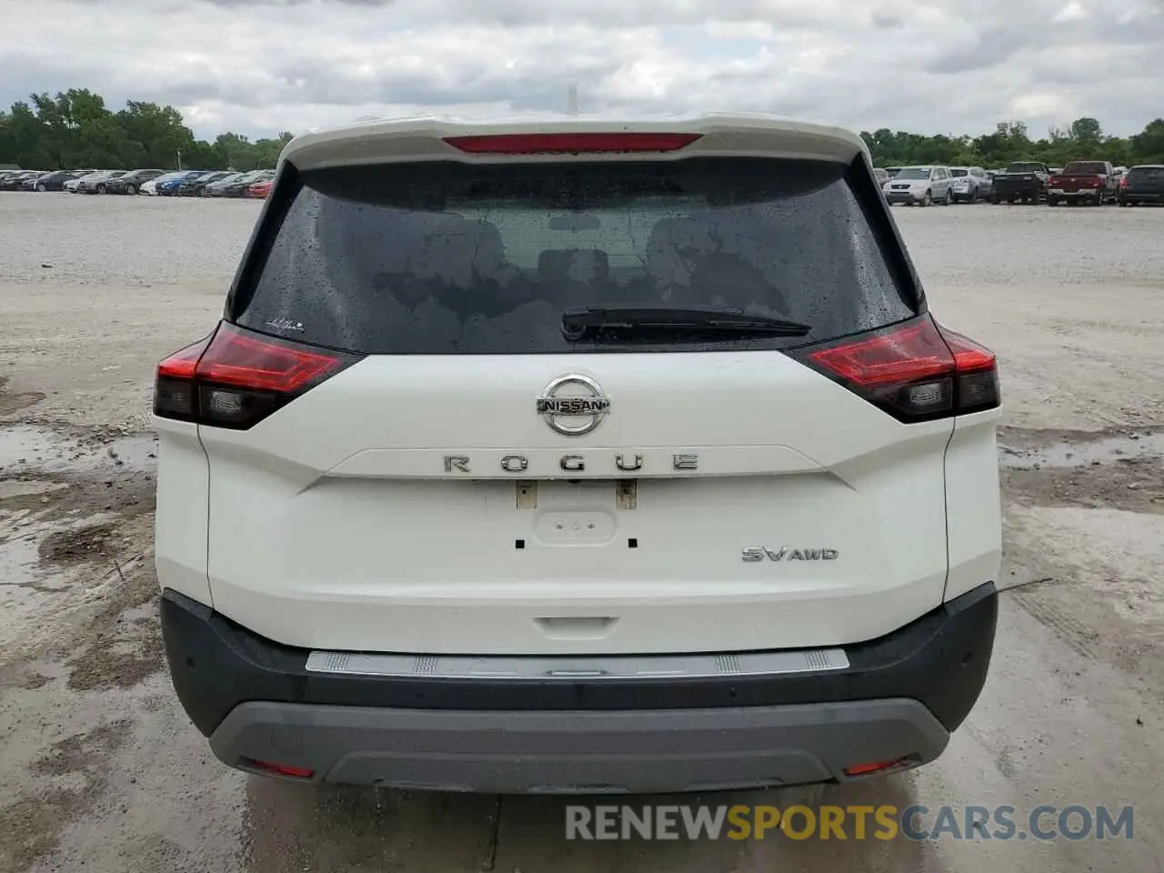 6 Photograph of a damaged car 5N1AT3BB7MC775424 NISSAN ROGUE 2021