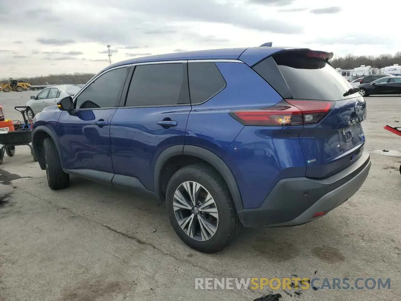 2 Photograph of a damaged car 5N1AT3BB7MC782289 NISSAN ROGUE 2021