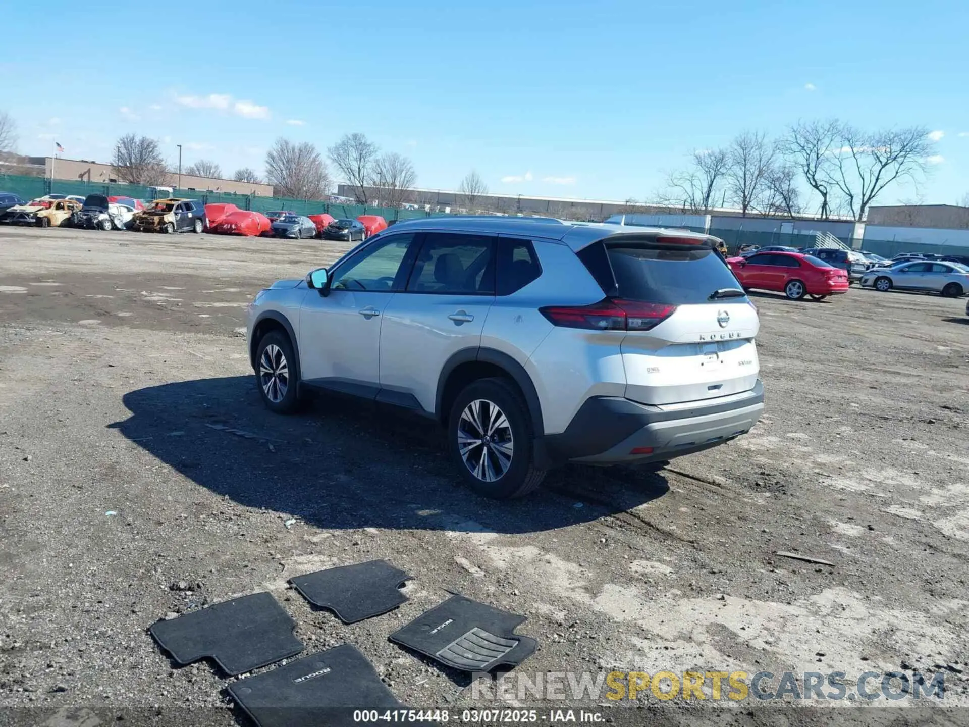 3 Photograph of a damaged car 5N1AT3BB7MC784088 NISSAN ROGUE 2021