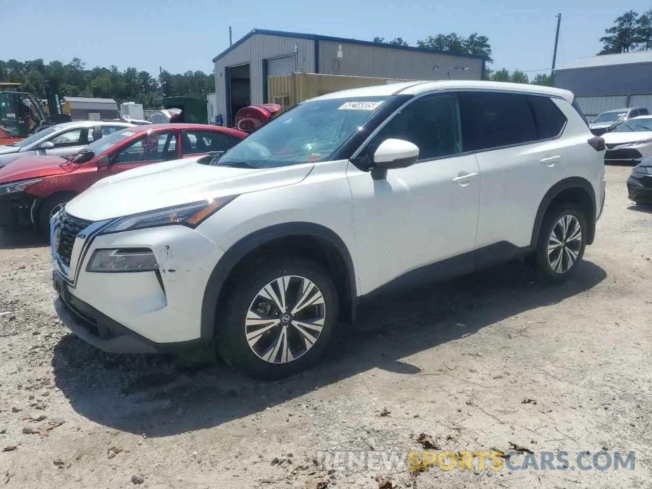 1 Photograph of a damaged car 5N1AT3BB7MC846900 NISSAN ROGUE 2021