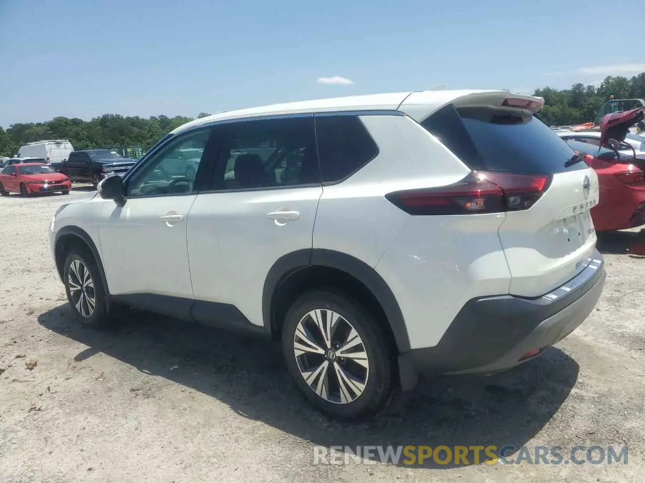 2 Photograph of a damaged car 5N1AT3BB7MC846900 NISSAN ROGUE 2021