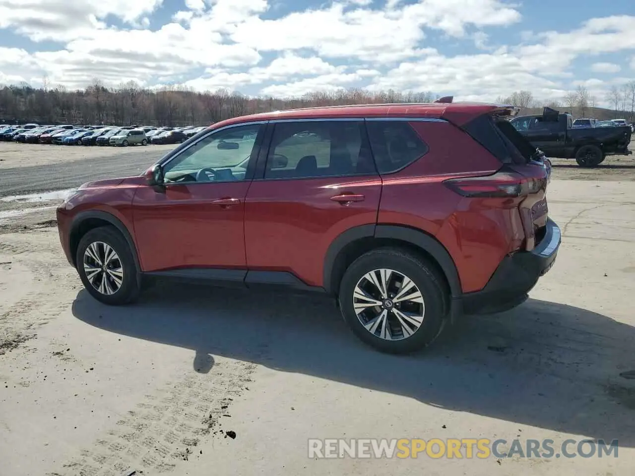 2 Photograph of a damaged car 5N1AT3BB8MC713448 NISSAN ROGUE 2021