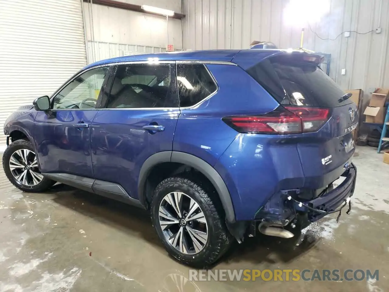 2 Photograph of a damaged car 5N1AT3BB8MC718696 NISSAN ROGUE 2021