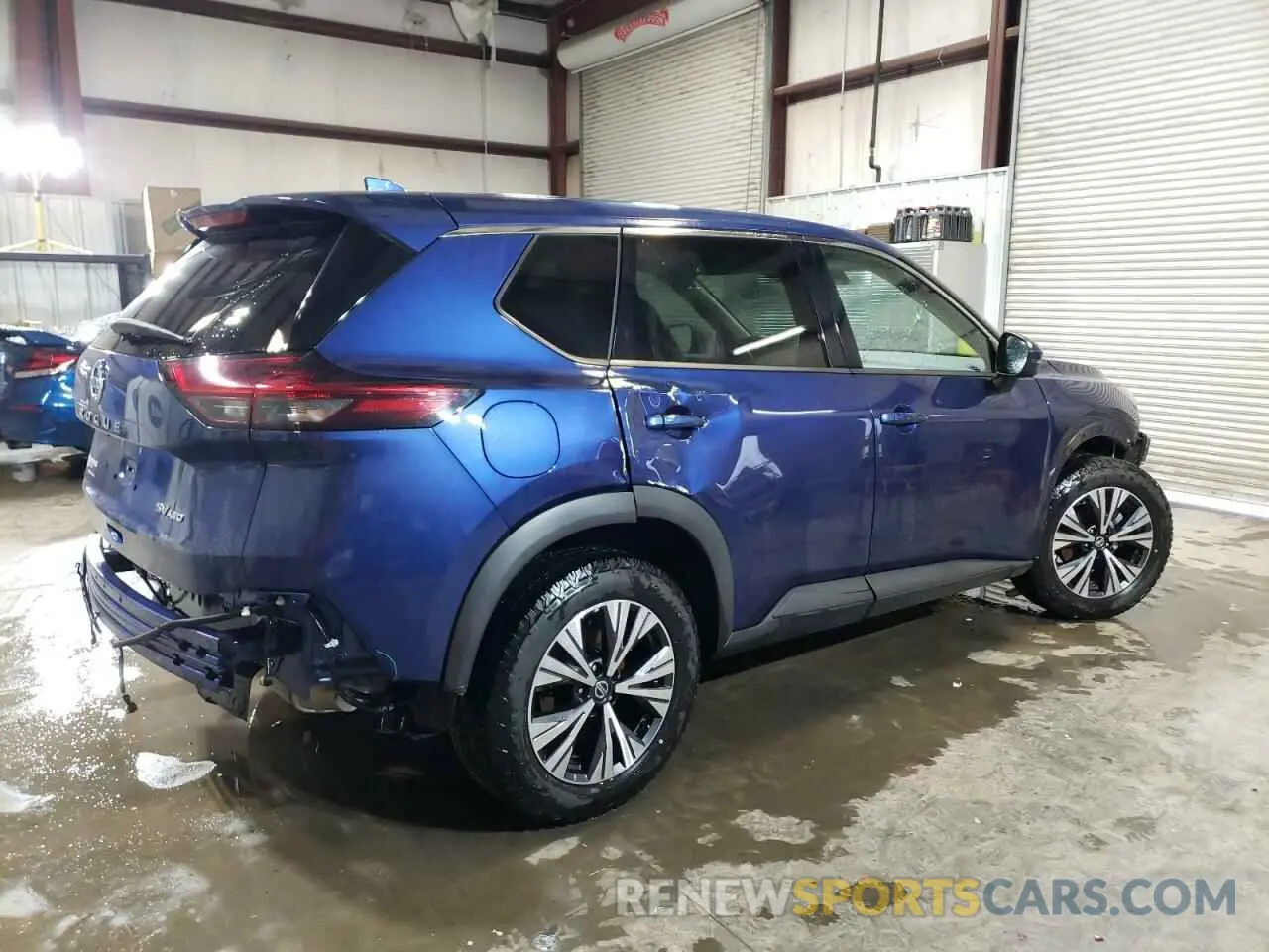 3 Photograph of a damaged car 5N1AT3BB8MC718696 NISSAN ROGUE 2021