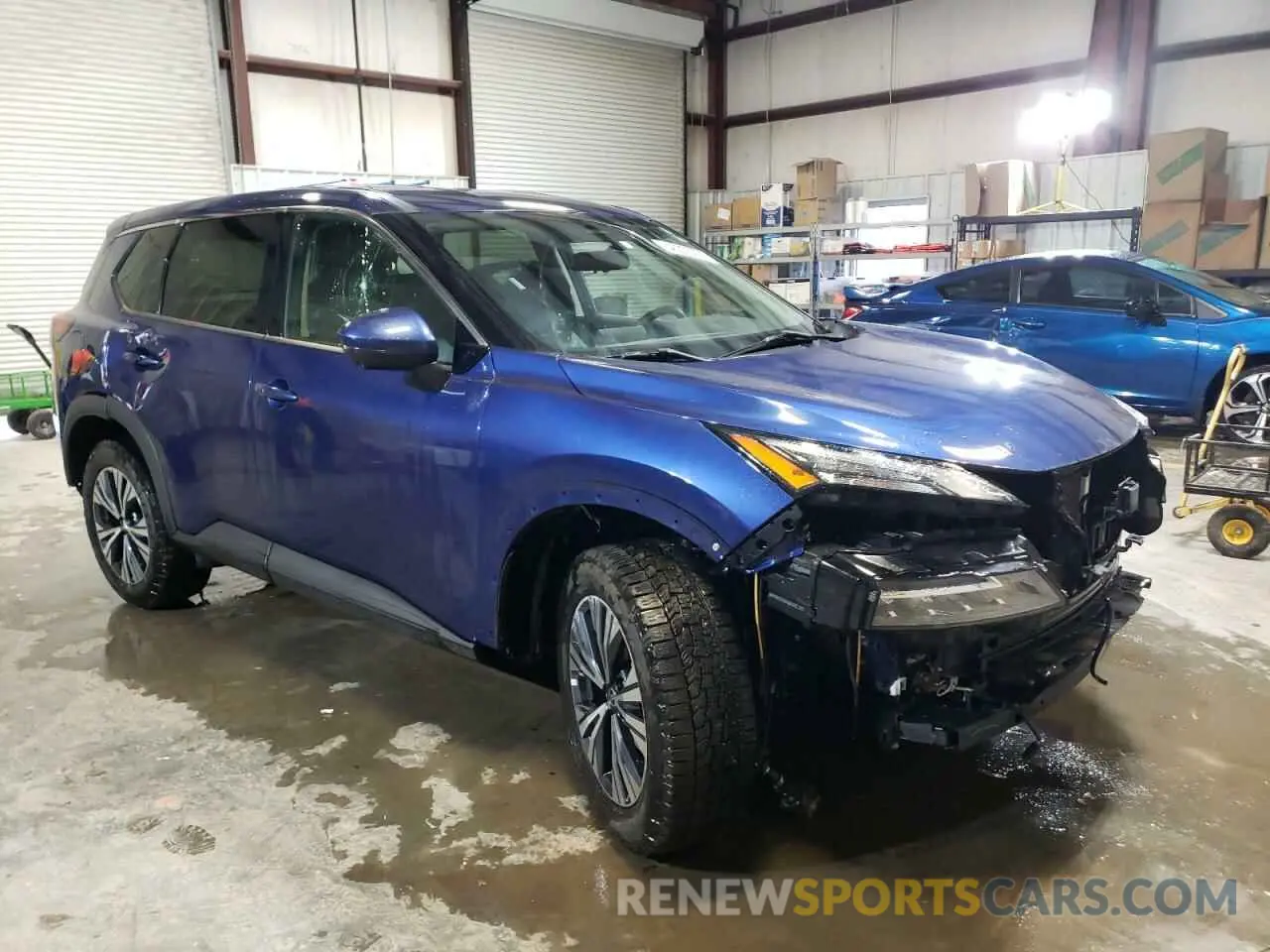 4 Photograph of a damaged car 5N1AT3BB8MC718696 NISSAN ROGUE 2021