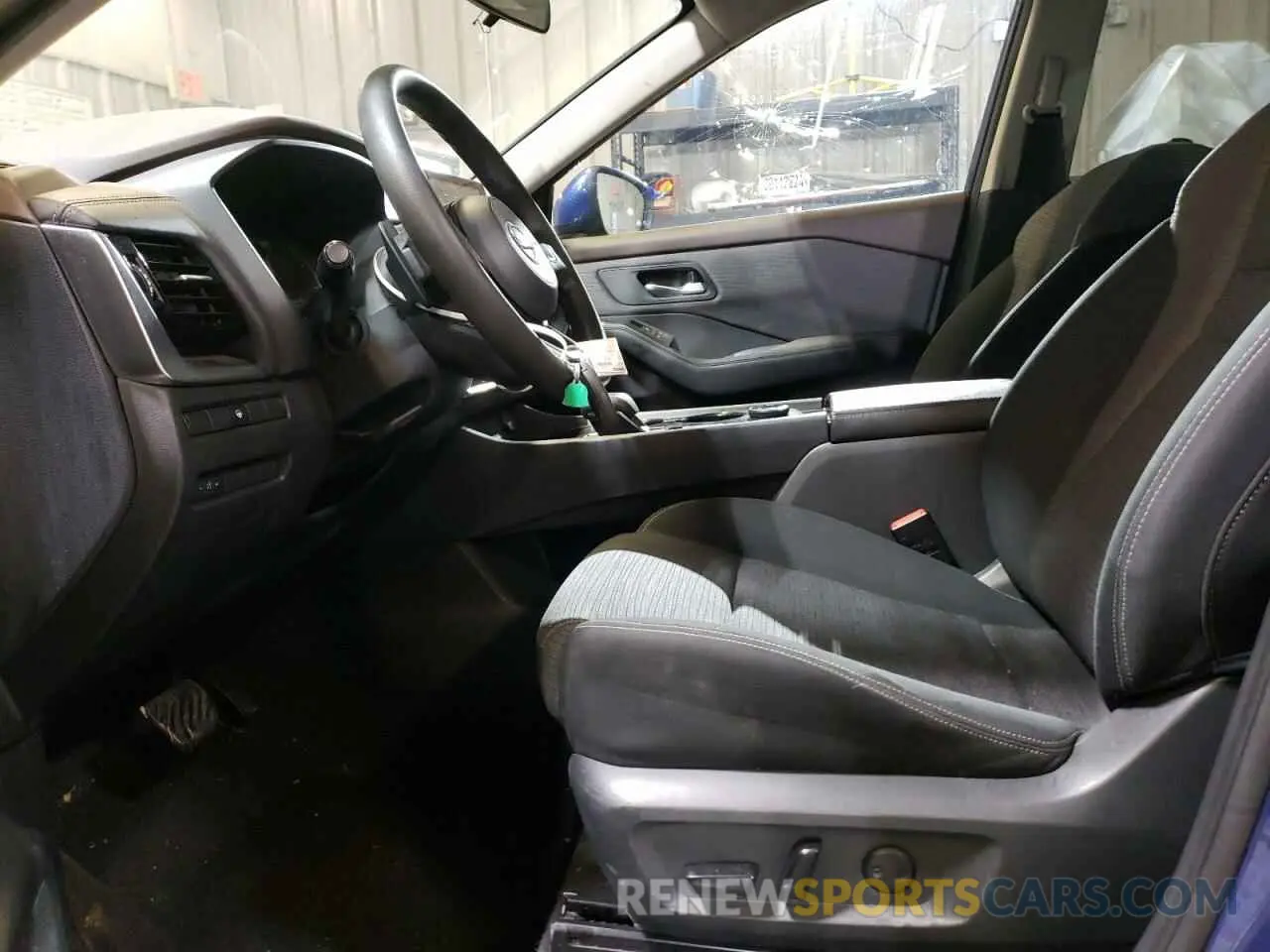 7 Photograph of a damaged car 5N1AT3BB8MC718696 NISSAN ROGUE 2021