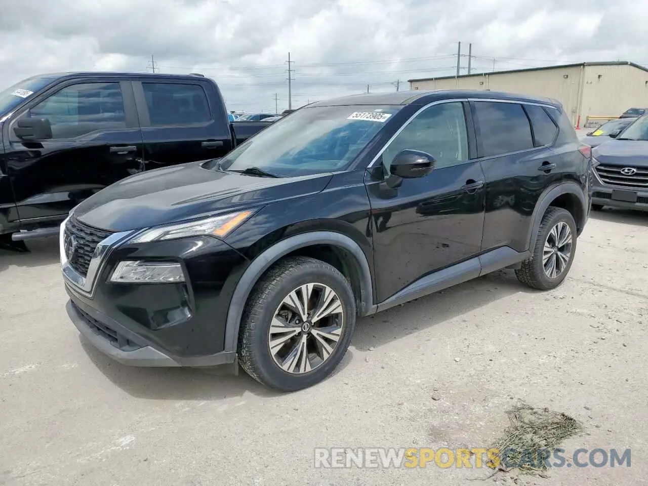 1 Photograph of a damaged car 5N1AT3BB8MC730430 NISSAN ROGUE 2021