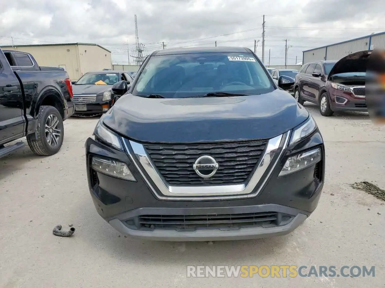 7 Photograph of a damaged car 5N1AT3BB8MC730430 NISSAN ROGUE 2021